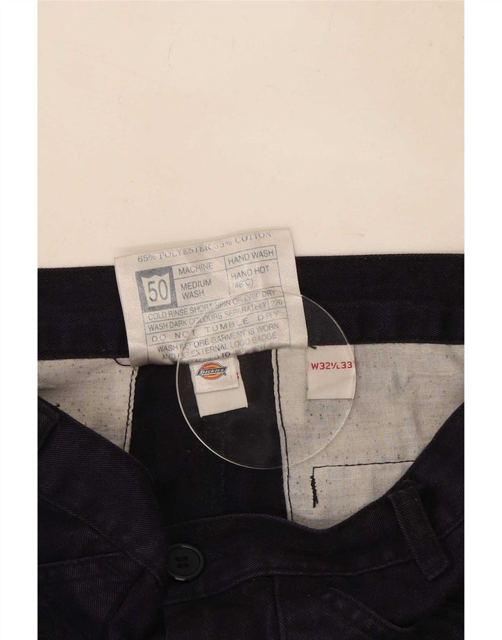 Męskie proste spodnie cargo Dickies W32 L33 Granatowy poliester