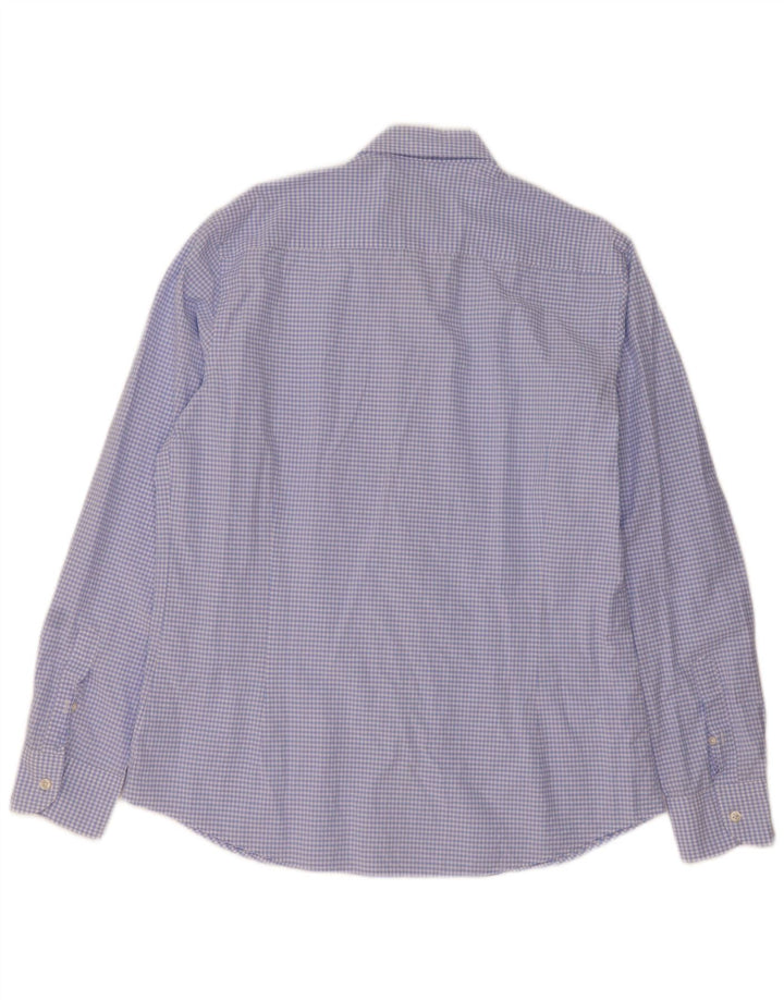 Koszula męska Massimo Dutti XL, niebieska kratka