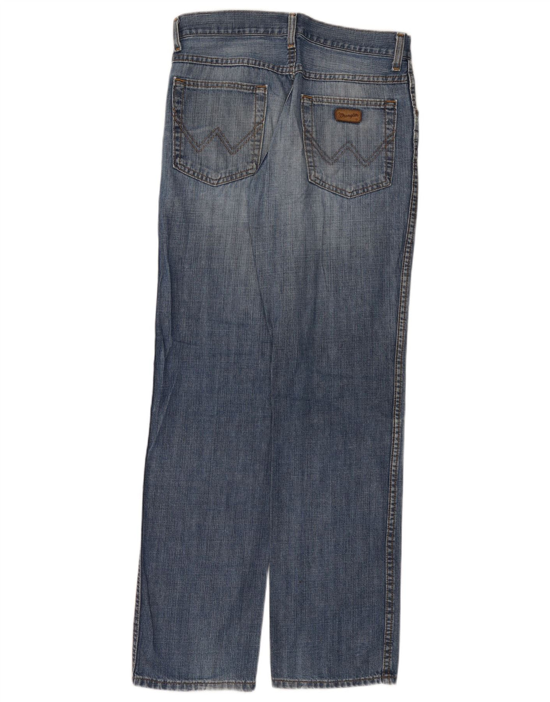 Męskie jeansy Wrangler o prostym kroju W32 L32, niebieska bawełna