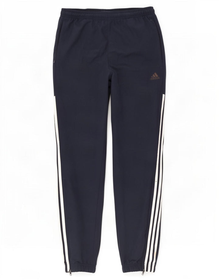 Adidas Męskie Spodnie Dresowe Joggery Małe Granatowe Poliester