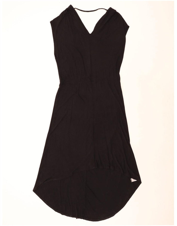 MOSSIMO Womens Sleeveless Maxi Dress UK 20 2XL Black Rayon Vintage Mossimo and Second-Hand Mossimo from Messina Hembry 