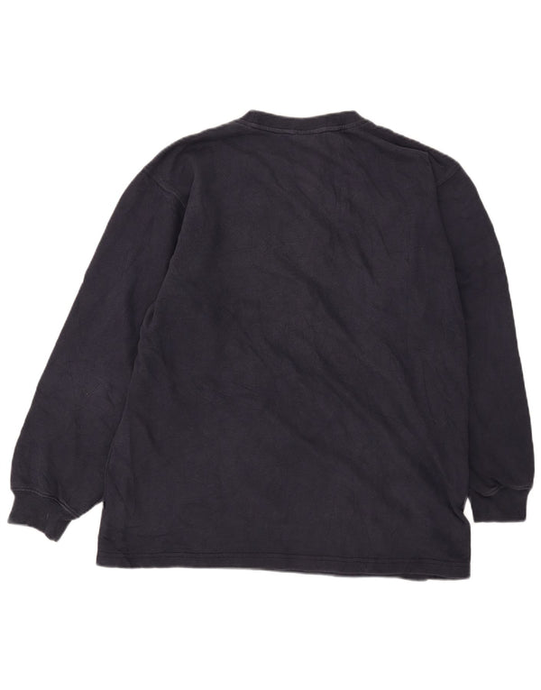 Bluza chłopięca Adidas Graphic Jumper 15-16 lat granatowa