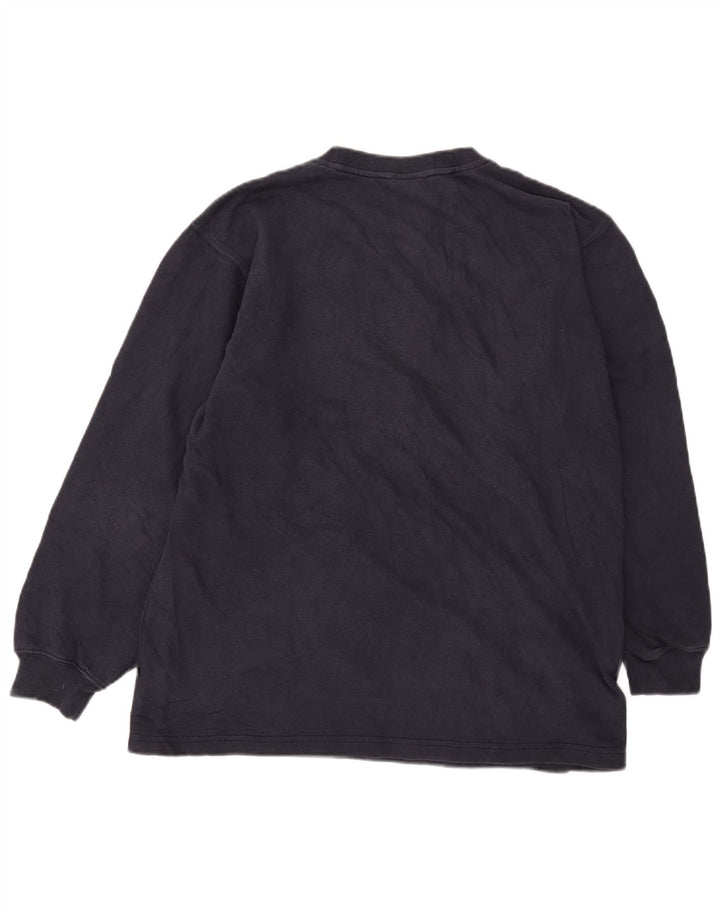 Bluza chłopięca Adidas Graphic Jumper 15-16 lat granatowa