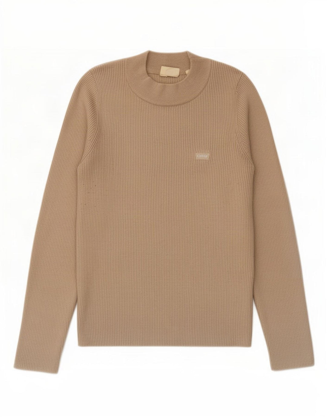 Sweter damski Levi's z okrągłym dekoltem UK 4 XS, beżowy