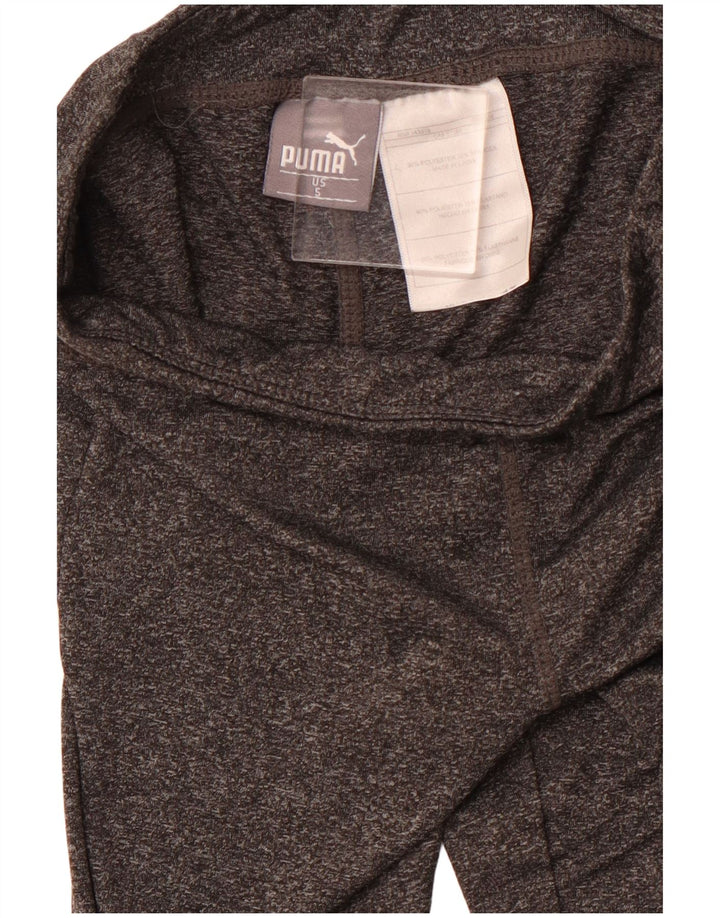 Dziewczęce legginsy PUMA 4-5 lat, szary, plamkowany poliester