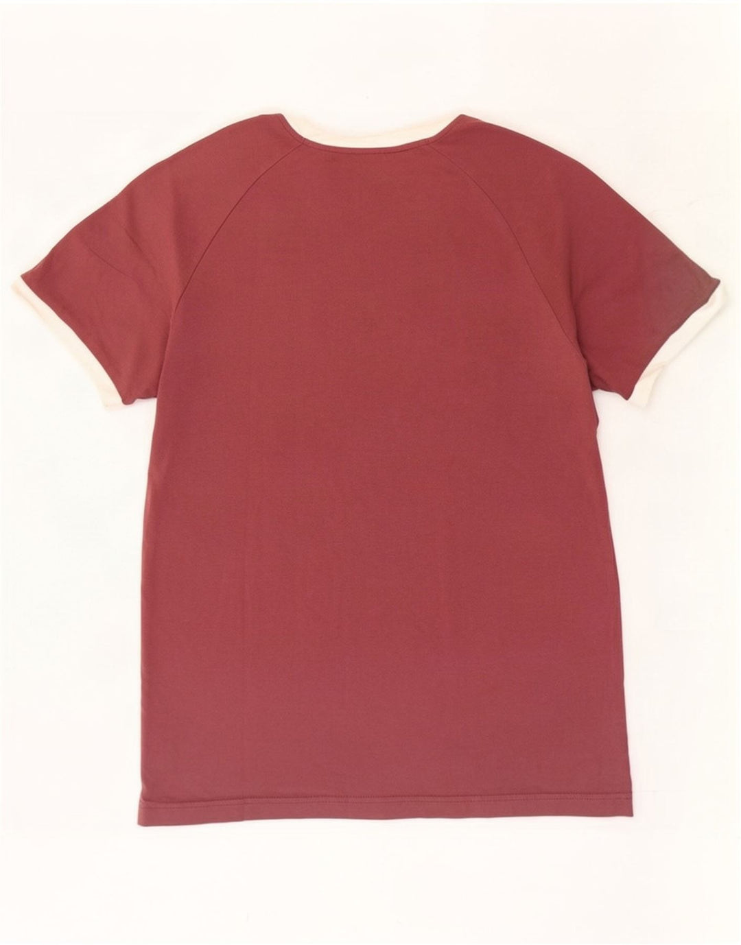 Adidas Męska koszulka Top Medium Burgundowa bawełna