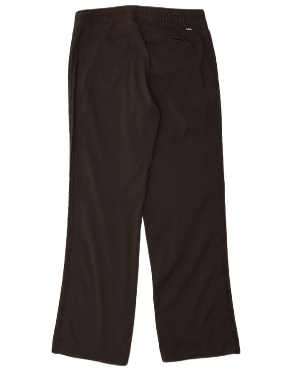 Damskie spodnie dresowe Adidas Climalite UK 12, średni czarny poliester