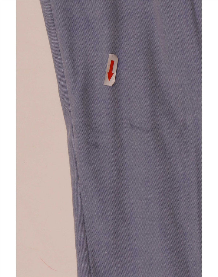 Męskie spodnie typu slim chino Hugo Boss W34 L33 niebieskie