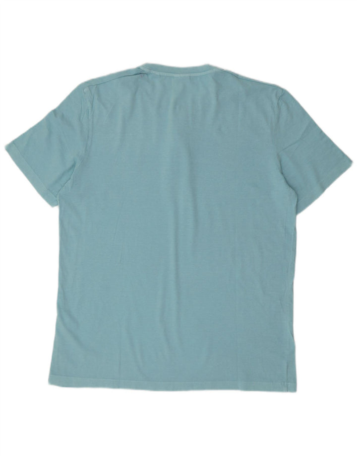 Koszulka męska S.Oliver Top XL, niebieska, bawełniana
