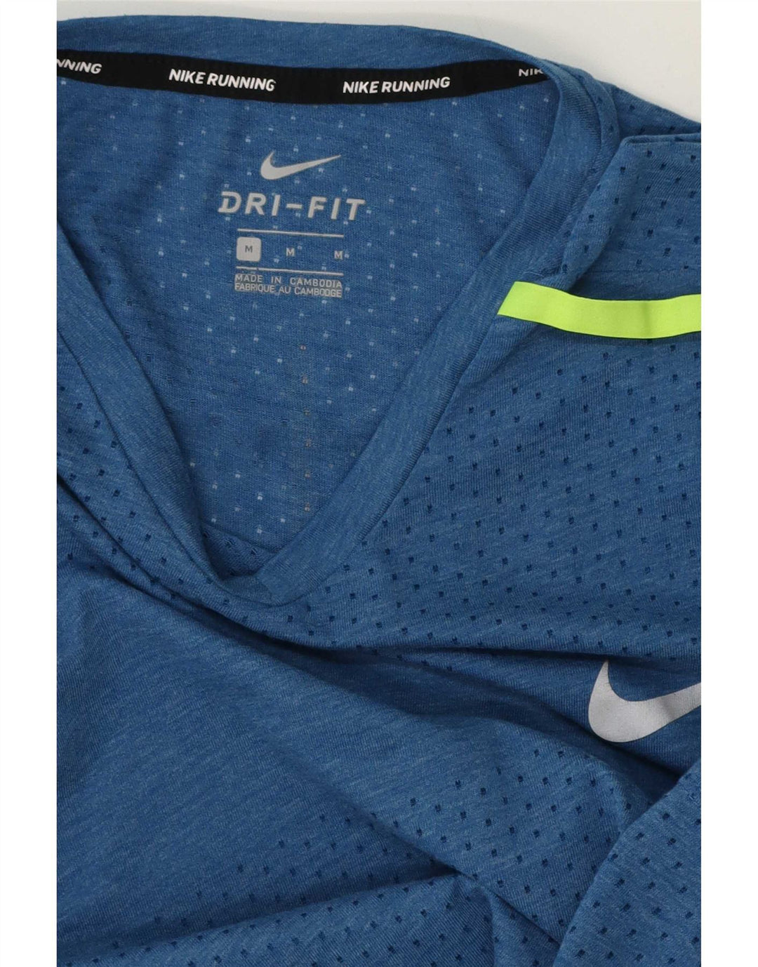 T-shirt męski Nike Dri Fit, średni niebieski