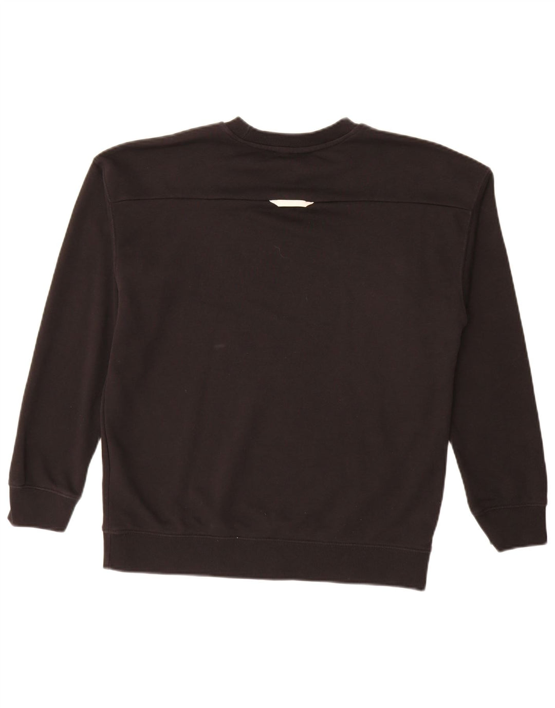 Damska bluza z grafiką ADIDAS, UK 14, duża, czarna, bawełniana