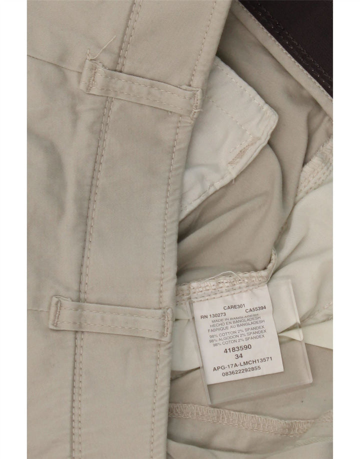 LEE Mens Chino Shorts W34 Large  Beige Cotton Vintage Lee and Second-Hand Lee from Messina Hembry 