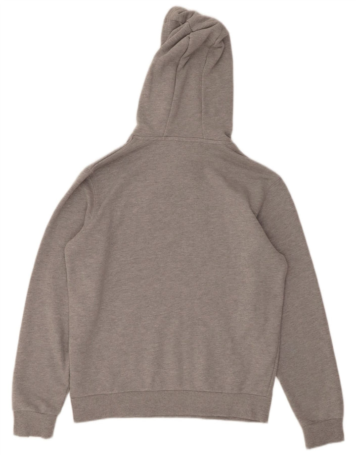 Damski sweter oversize z kapturem ELLESSE UK 10, mały, szary, bawełniany