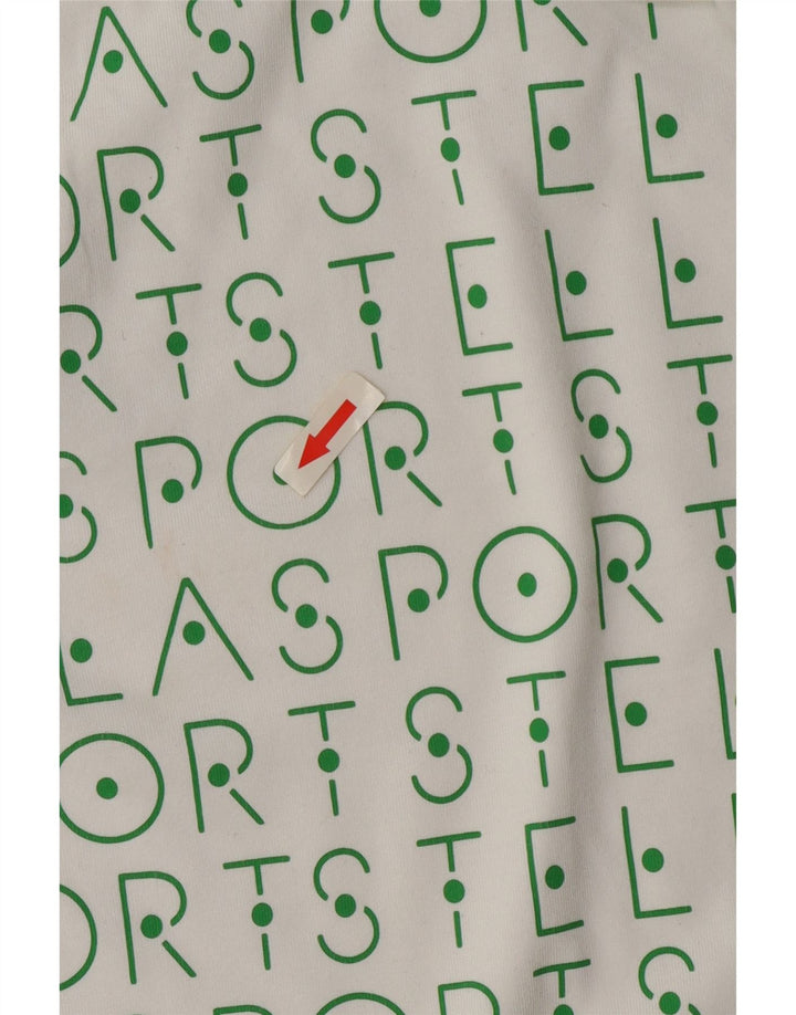 Damska kamizelka Adidas Stella Graphic Top UK 12/14 Średnia Biała