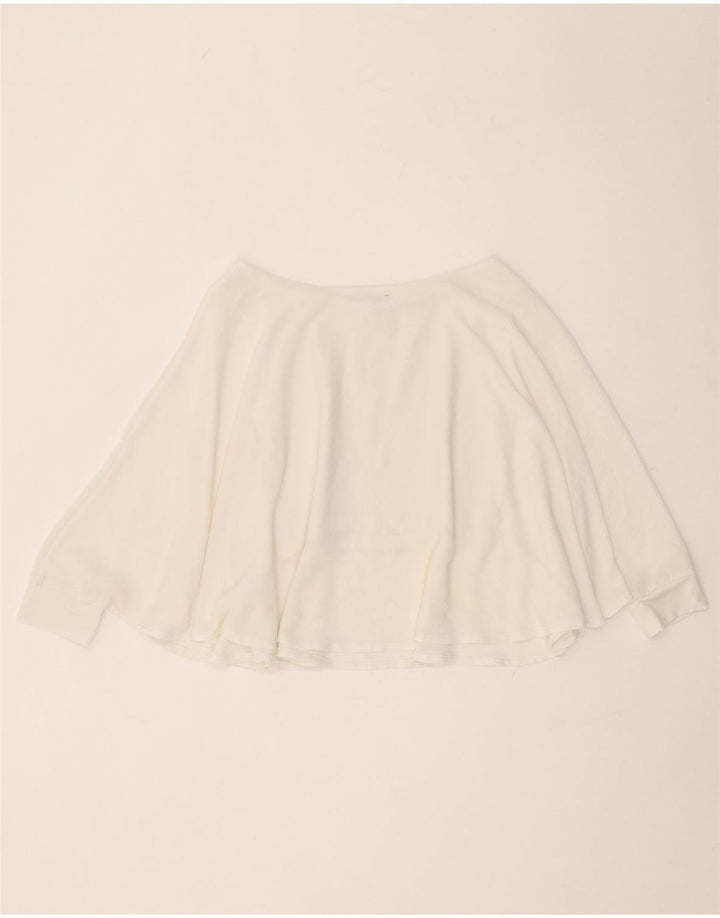 Damska bluzka Poncho bez rękawów Zara Top UK 10 Small White