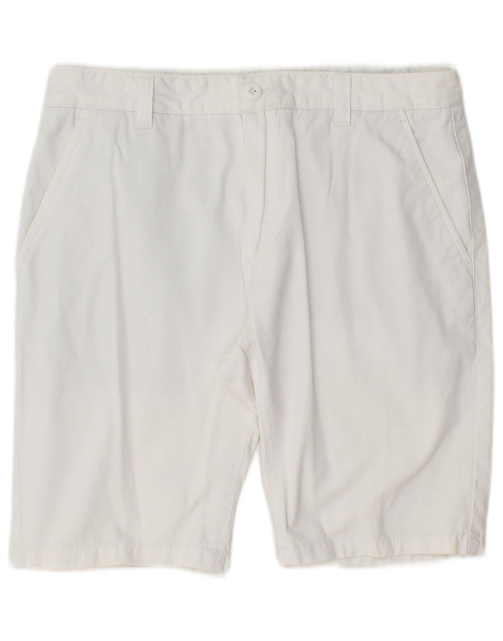 Męskie spodenki chino VINTAGE IT 48 Medium W32 Biała bawełna