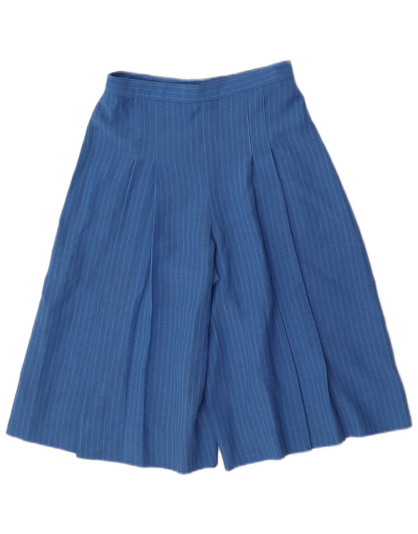 Bermudy damskie w stylu vintage Cullotes IT 40 Small W24 Niebieskie prążki