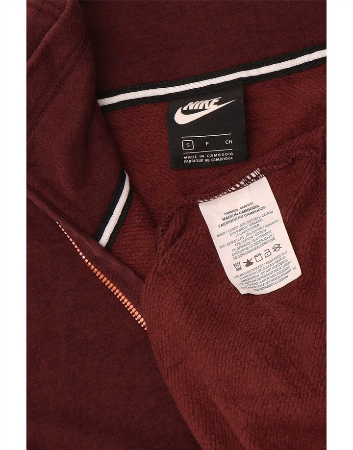 Damska bluza dresowa Nike Oversize Graphic UK 10 Small Burgund