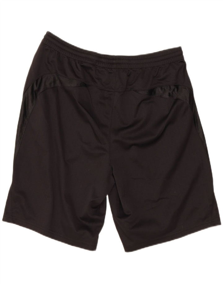 REEBOK Mens Sport Shorts Medium Black Polyester Vintage Reebok and Second-Hand Reebok from Messina Hembry 