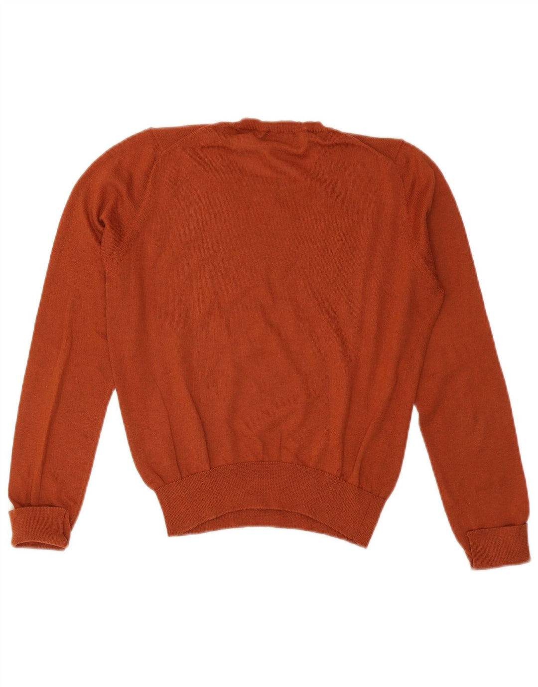 Sweter damski ZARA z okrągłym dekoltem UK 14, duży pomarańczowy