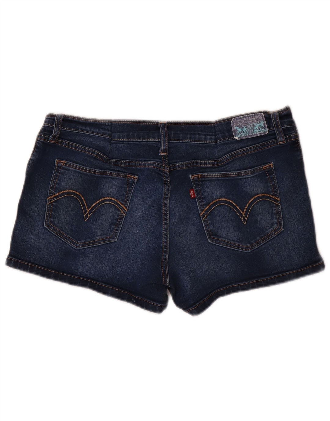 Damskie spodenki jeansowe Levi's W32, duże, niebieskie
