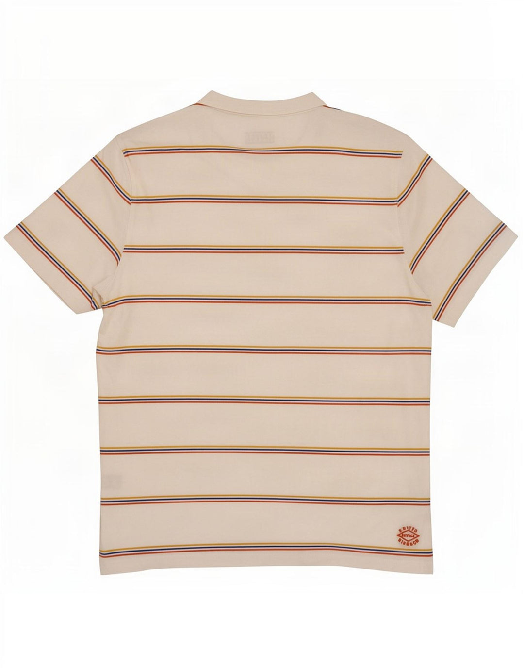 T-shirt męski Fat Face, duży, bawełniany w białe paski