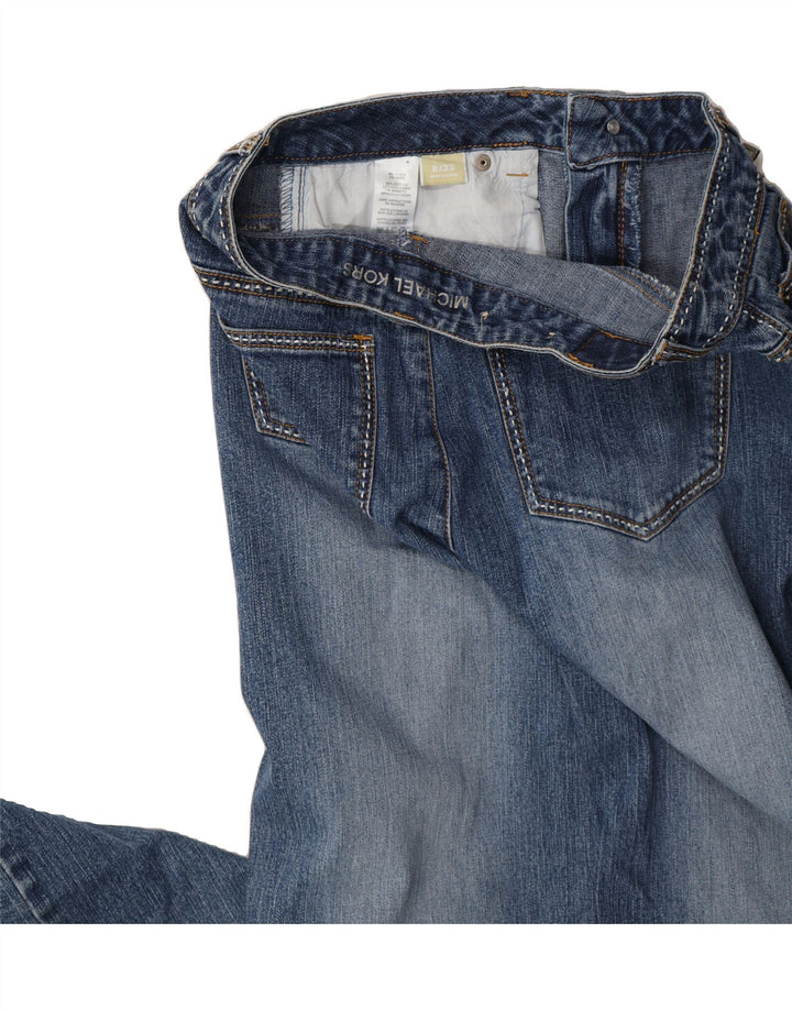 MICHAEL KORS Womens Straight Jeans US 8 Medium W30 L31 Blue Cotton Vintage Michael Kors and Second-Hand Michael Kors from Messina Hembry 