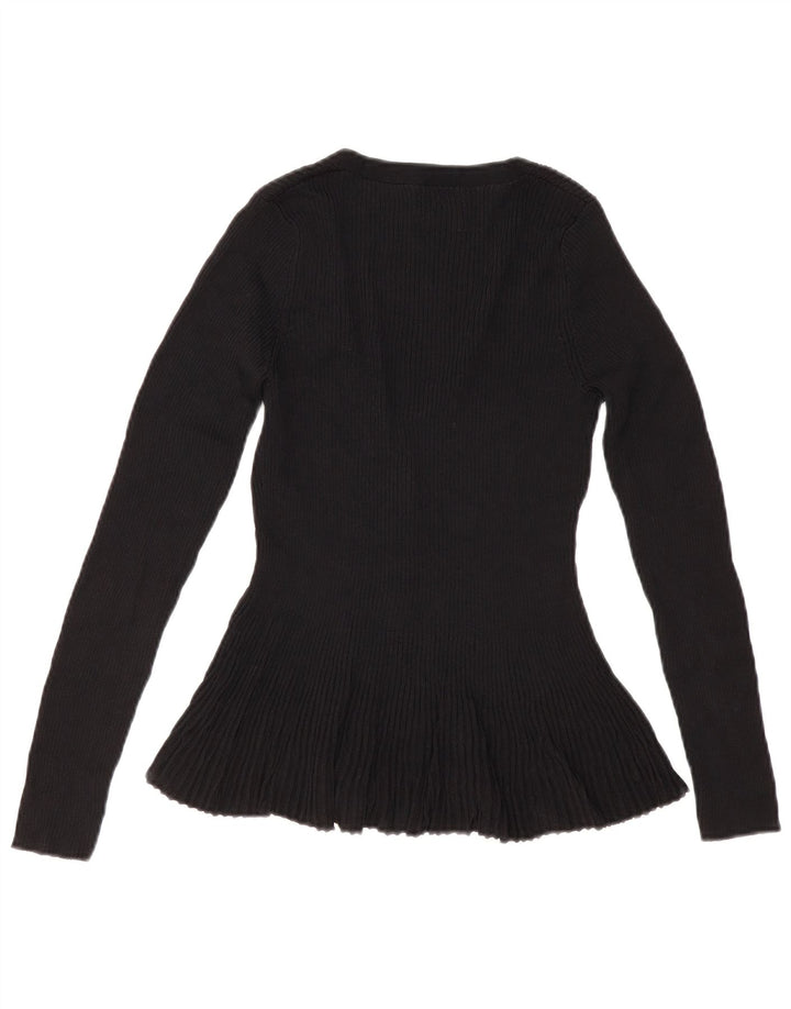 Sweter damski Massimo Dutti rozpinany UK 8, mały, czarny