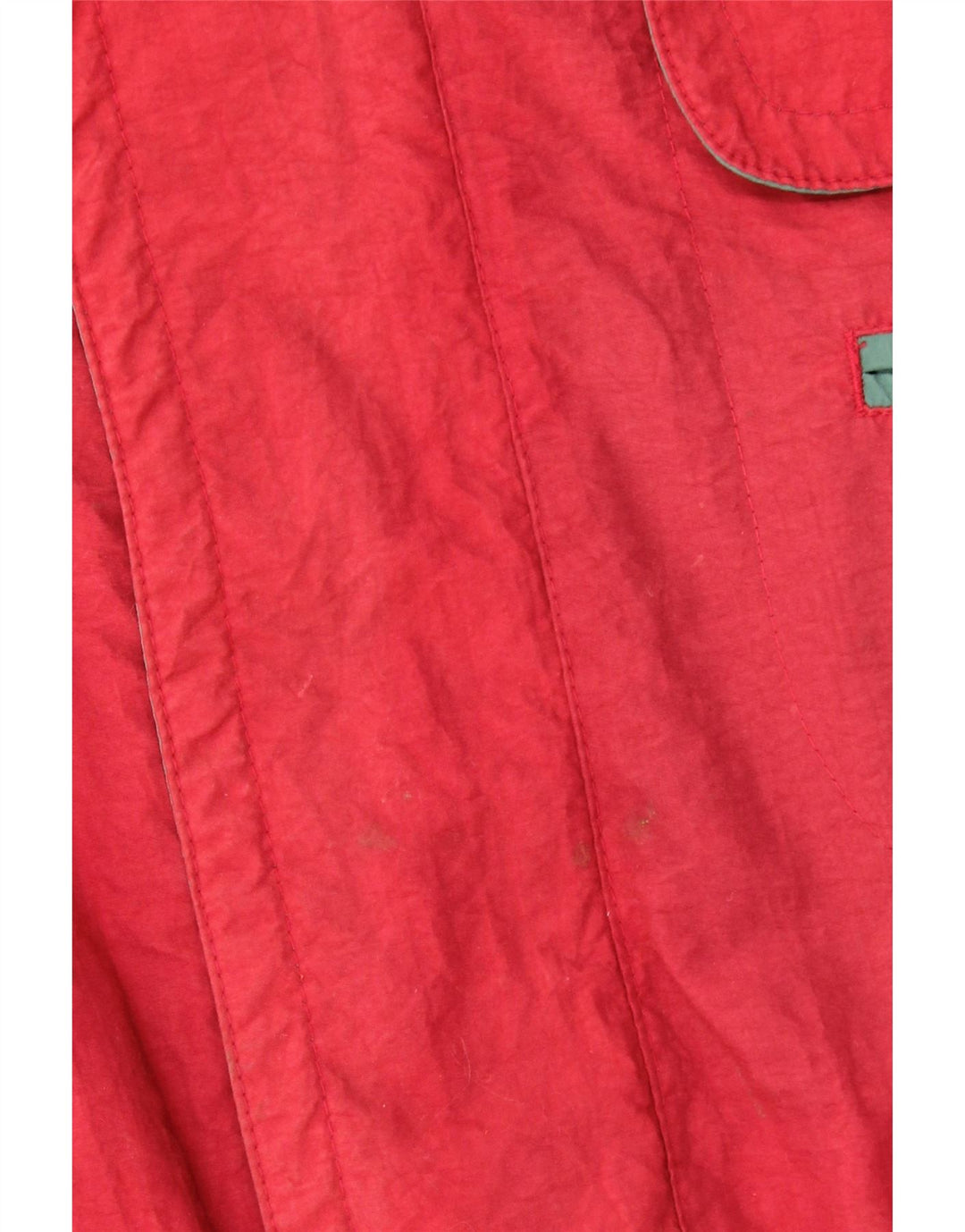 VINTAGE Mens Windbreaker Jacket UK 40 Large Red Polyamide Vintage Vintage and Second-Hand Vintage from Messina Hembry 
