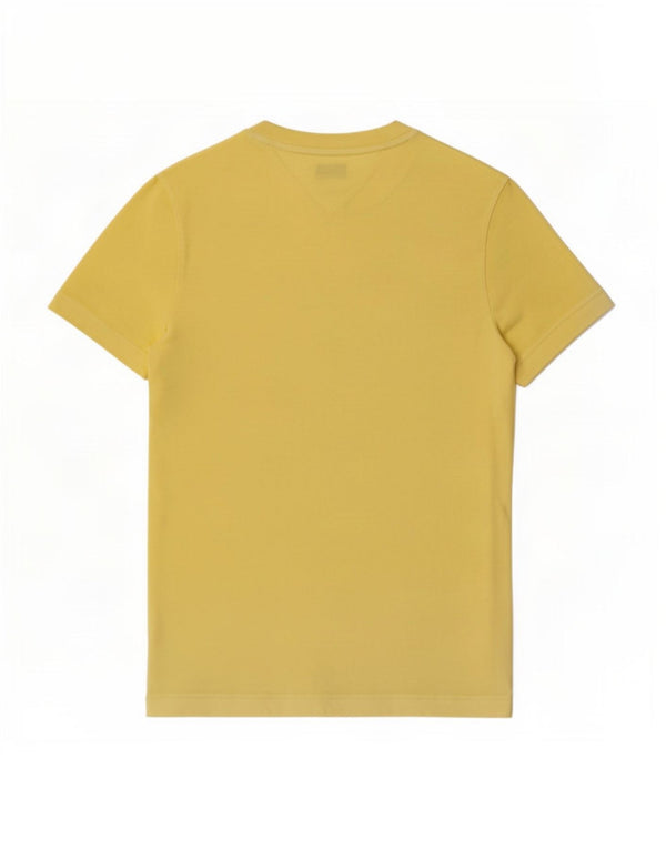 Tommy Hilfiger Mens Slim Fit T-Shirt Top Small Yellow