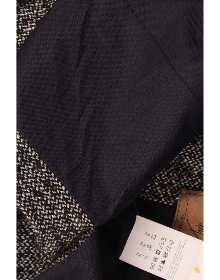 Płaszcz męski Hugo Boss UK 52 XL Szary, nakrapiany poliakryl
