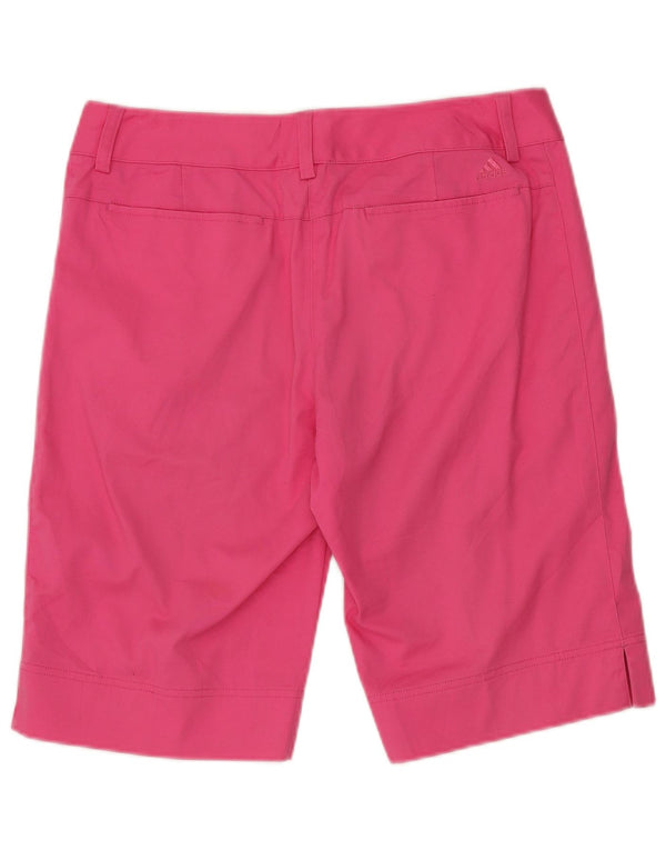 Damskie spodenki Chino Adidas UK 10 Small W32 Różowa bawełna