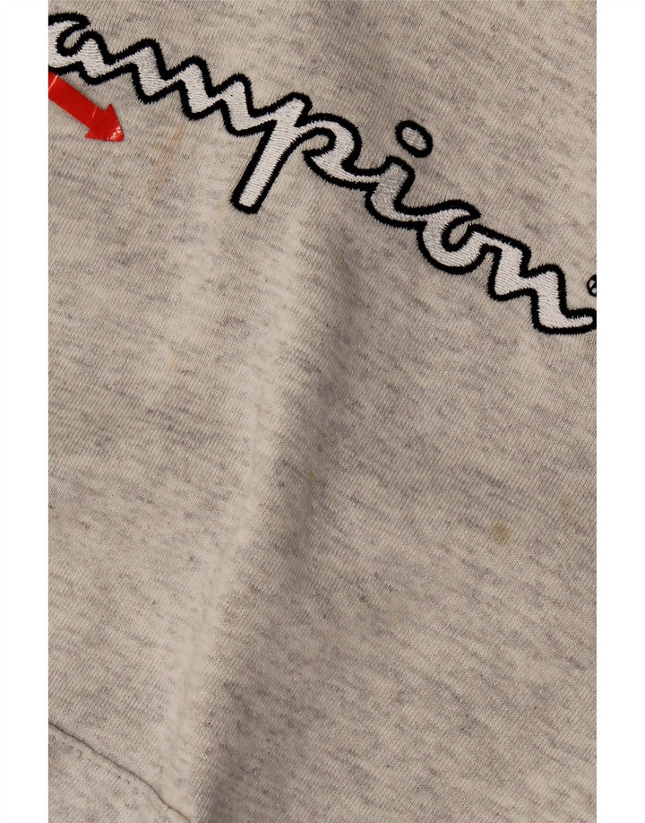 Męski sweter z kapturem Champion Graphic XL w kolorze szarym