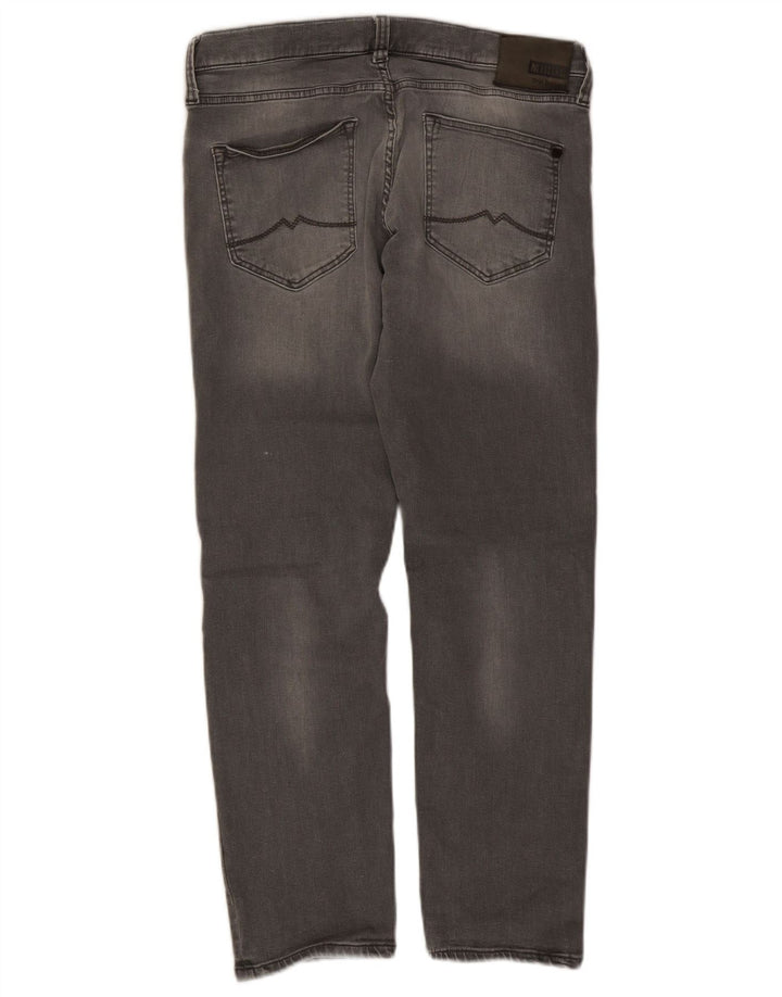 Męskie jeansy Mustang W34 L28 Szara bawełna