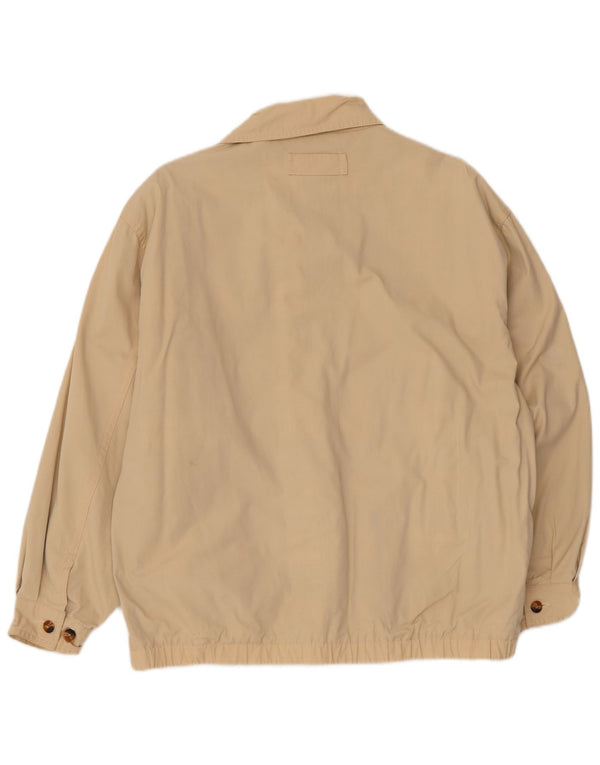 Męska kurtka bomberka Tommy Hilfiger UK 36 Small Beżowa bawełna