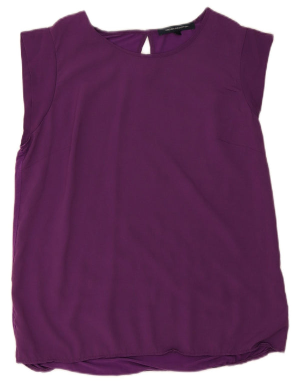 Bluzka damska French Connection Top UK 18 XL Fioletowa
