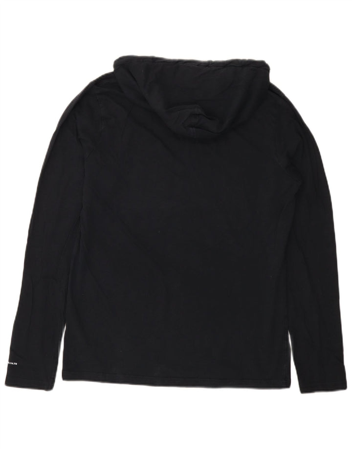 Męski top z kapturem i długim rękawem Jack & Jones, średni granatowy
