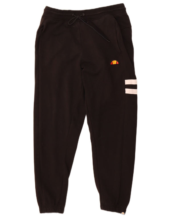 Damskie spodnie dresowe Ellesse Joggers UK 14, duże, czarne, bawełniane