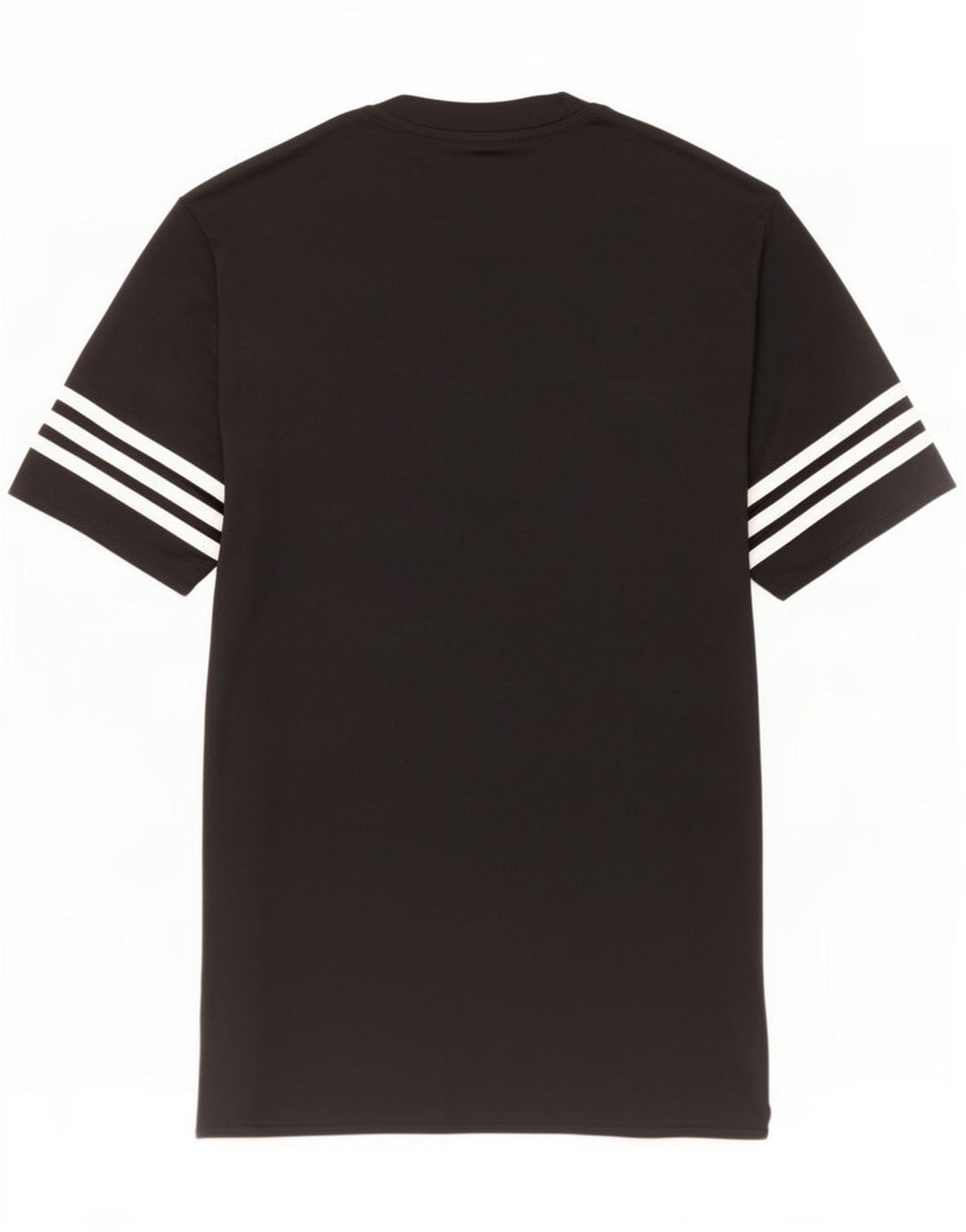 Adidas Męski T-Shirt Top Mały Czarny Poliester
