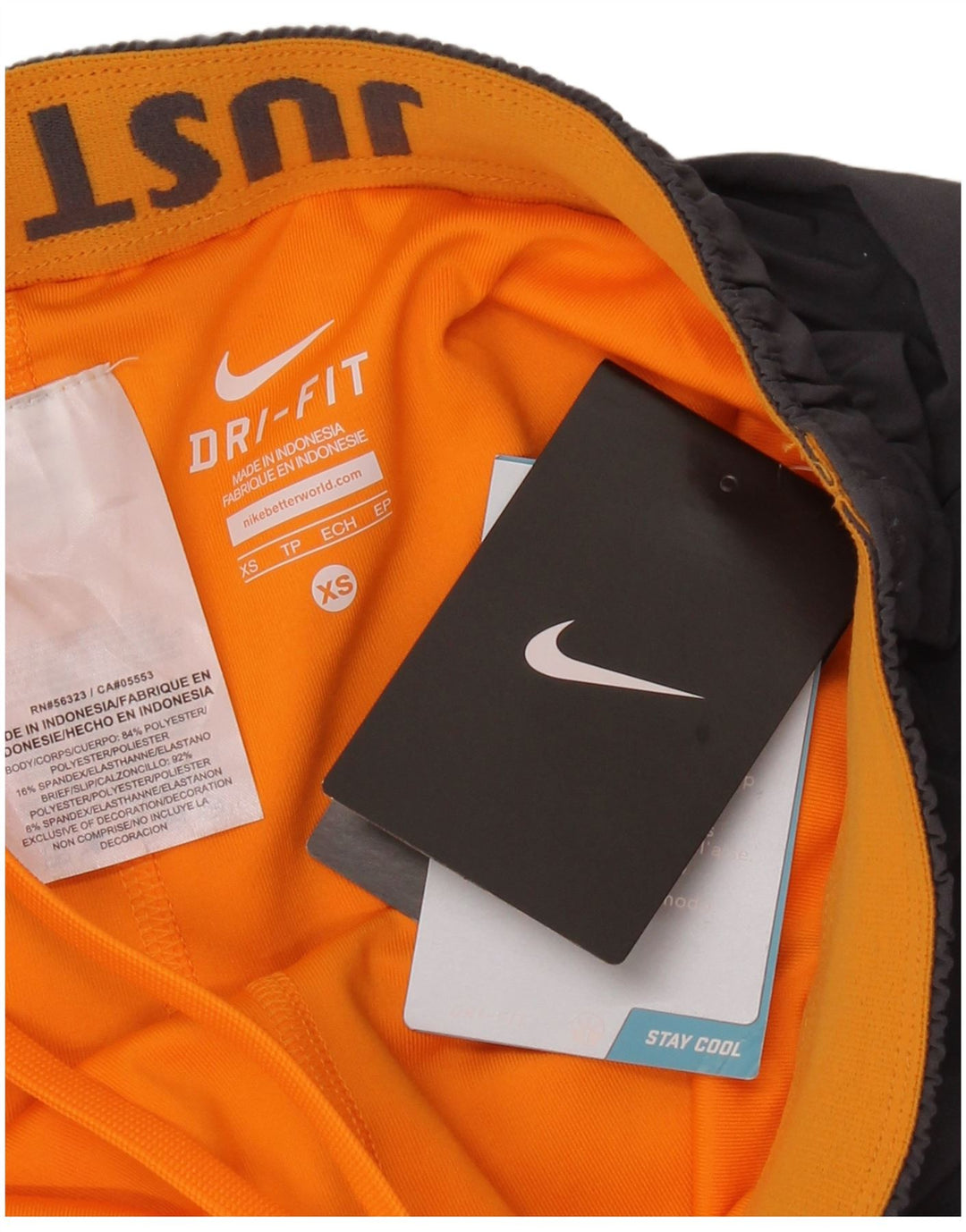 Damskie spodenki sportowe NIKE Dri Fit UK 6 XS, szary poliester