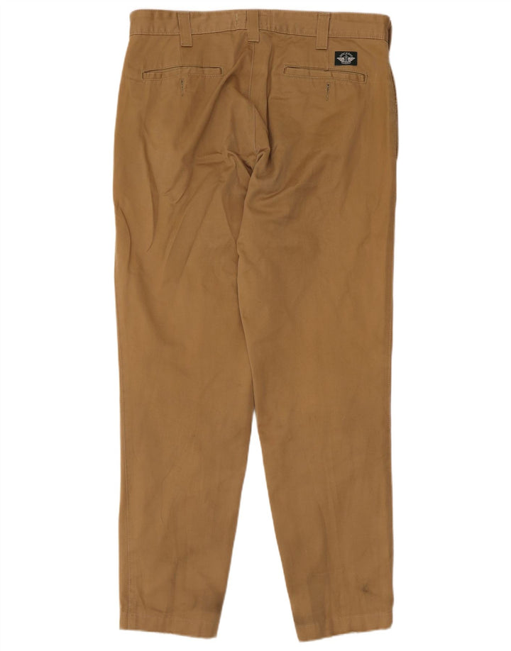 Spodnie męskie DOCKERS Slim Chino W34 L29 Beżowa bawełna