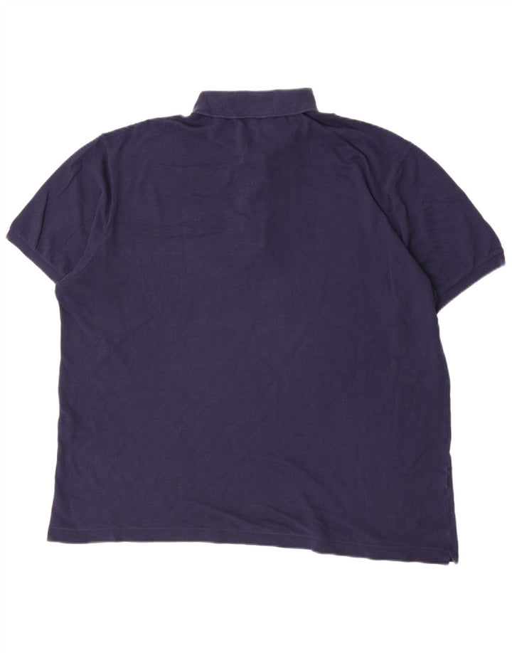 Męska koszulka polo Lacoste, rozmiar 8, 3XL, granatowa, bawełniana