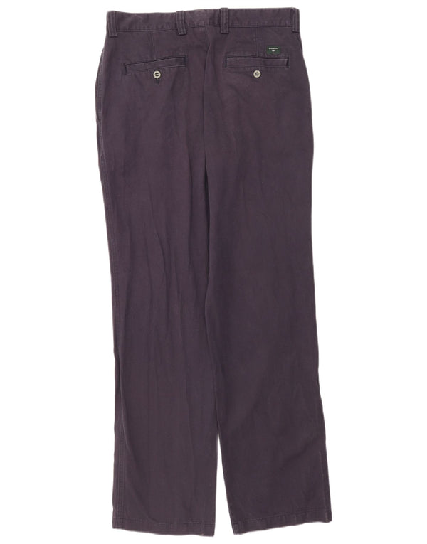 Męskie spodnie chino o klasycznym kroju Dockers W32 L34 Granatowa bawełna