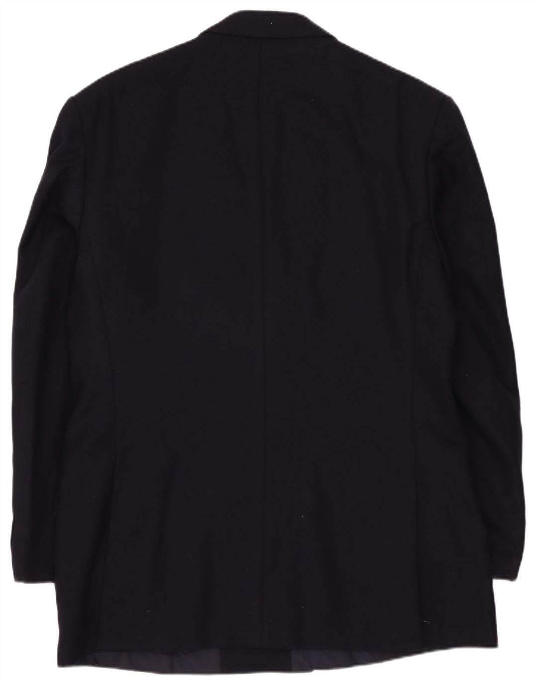 St Michael Męska marynarka dwurzędowa UK 38 Medium Navy Blue Wool