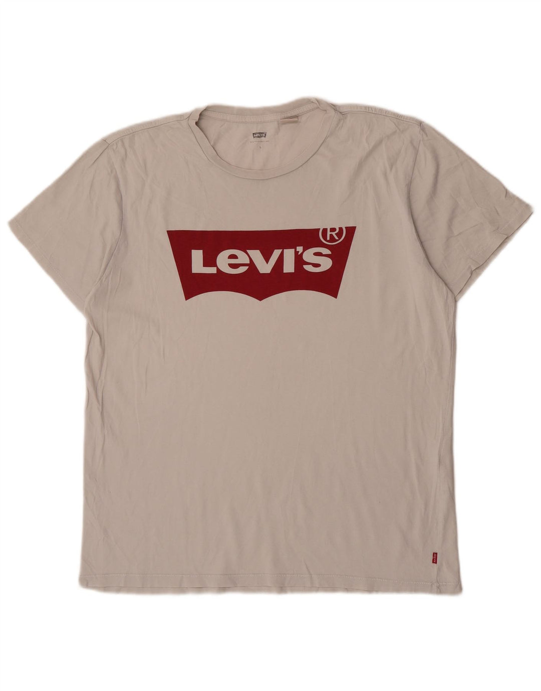 Męski T-shirt z grafiką Levi's, duży, biały