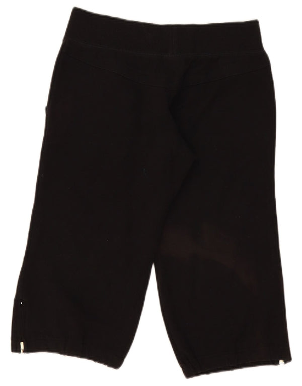 Damskie spodenki sportowe Puma Bermudy UK 8, małe, czarne, bawełniane