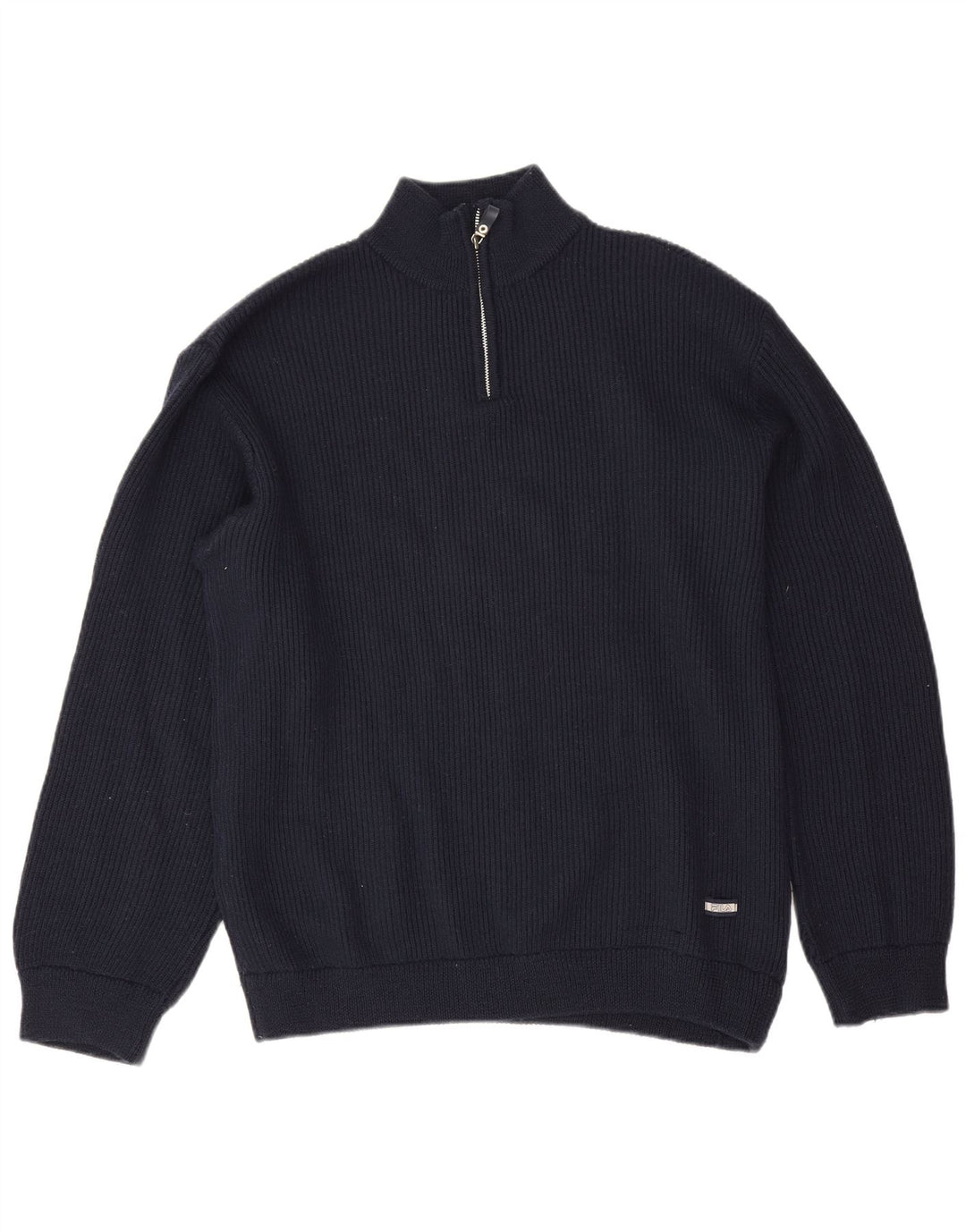 Męski sweter Fila z zamkiem błyskawicznym XL, granatowy