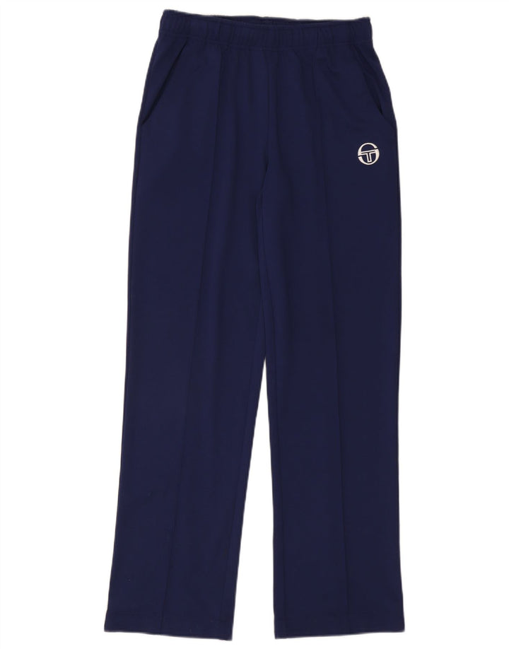 Damskie spodnie dresowe Sergio Tacchini UK 8, małe, granatowe, poliestrowe
