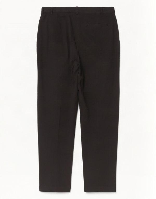 Marks & Spencer Damskie spodnie chino z wysokim stanem UK 18 XL W38 L30 Czarne