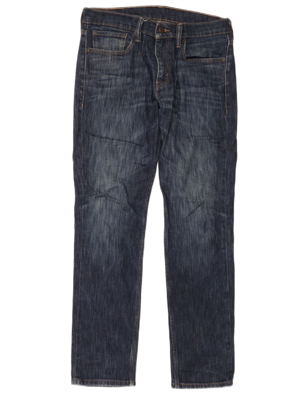 Męskie jeansy Levi's 511 Slim W32 L32 Granatowa bawełna